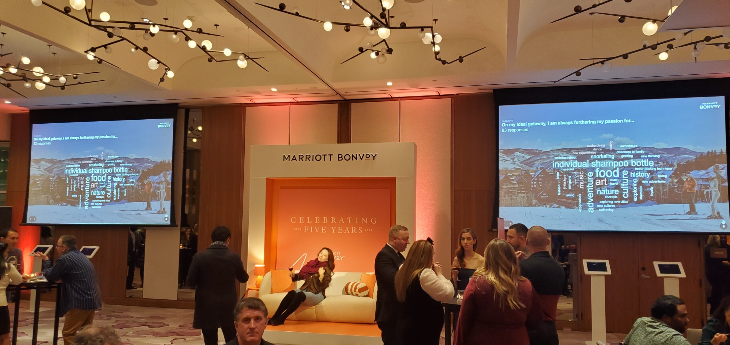 Marriott Bonvoy 5th Anniversary Party at Marriott Headquarters