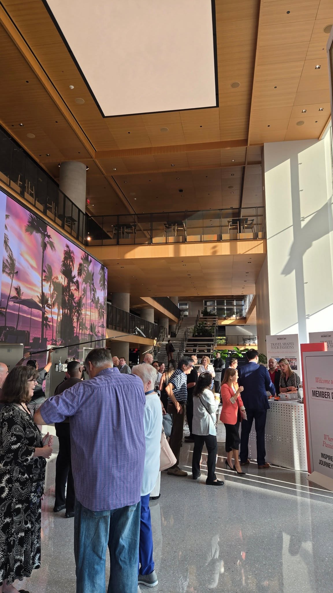 Marriott International World Headquarters Lobby and Registration Atrium