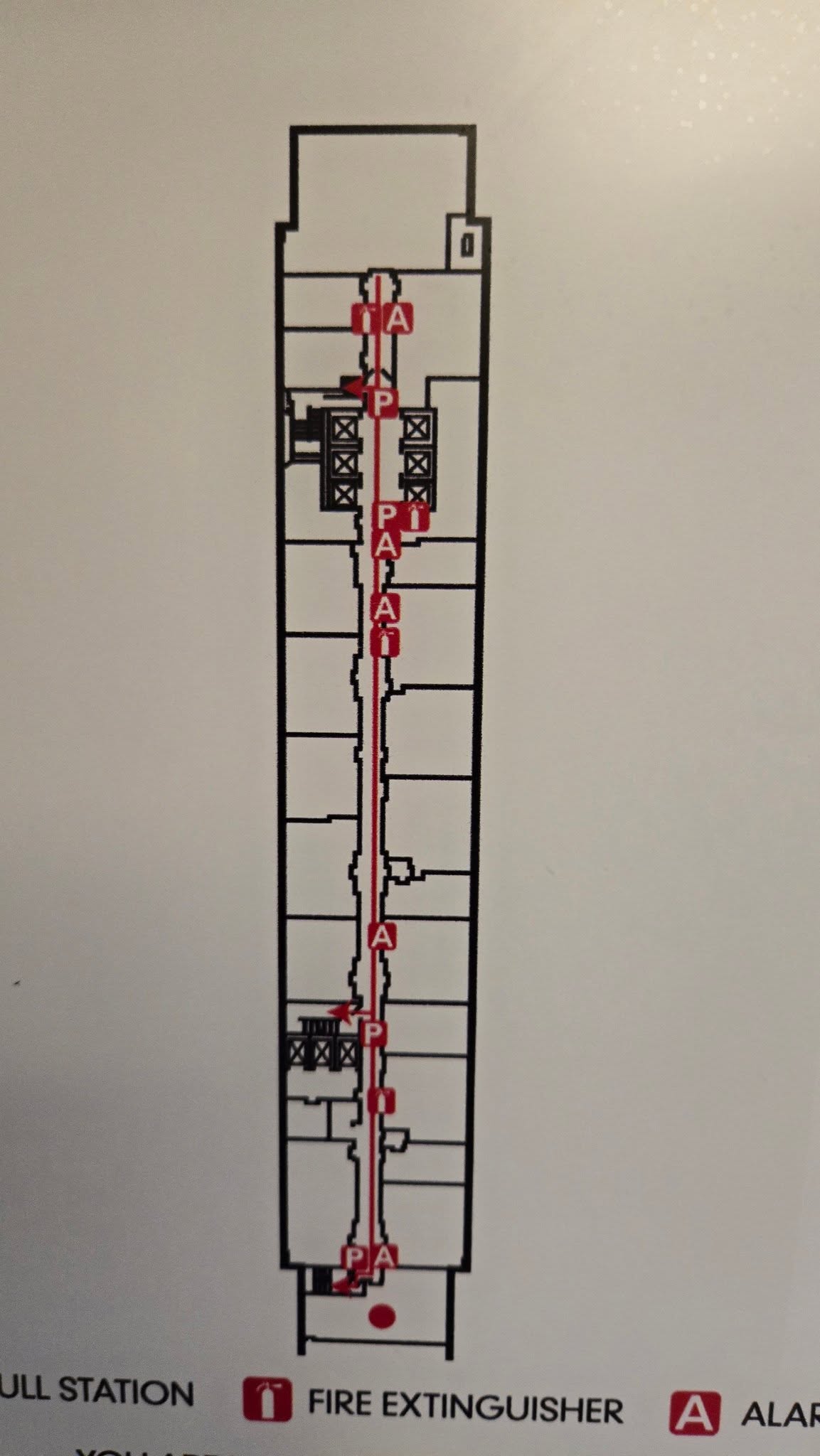 17th Floor Evacuation Map and Suite Floor Plan