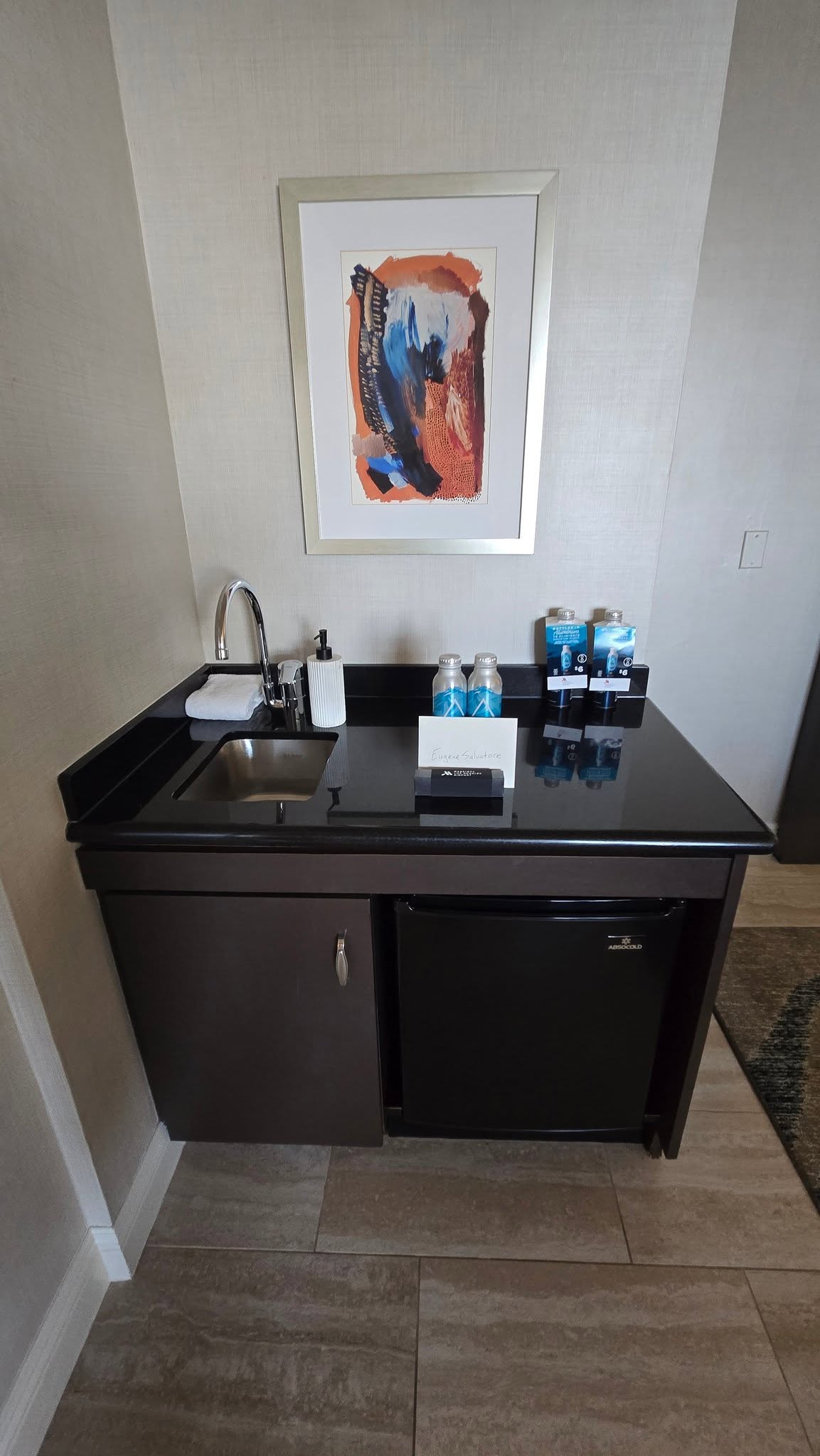 Wet Bar & Ambassador Elite Welcome Recognition