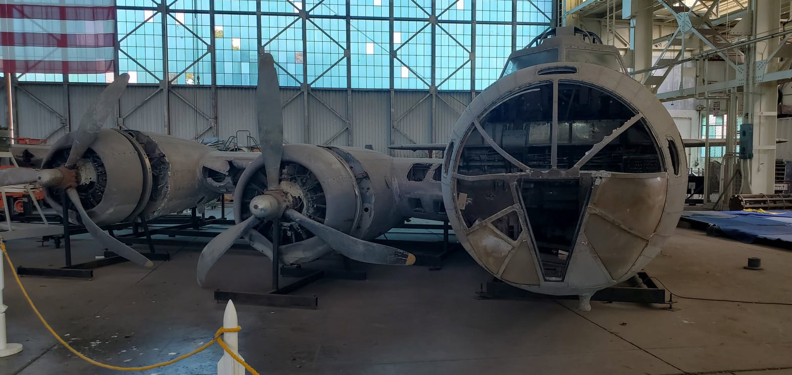 Boeing B-17 Flying Fortress at Pearl Harbor Aviation Museum
