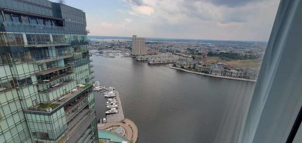 Baltimore Marriott Waterfront View